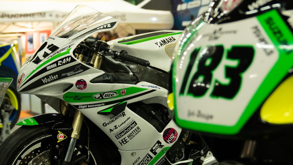 MSC Julbach Motorräder auf der Messe Wels.