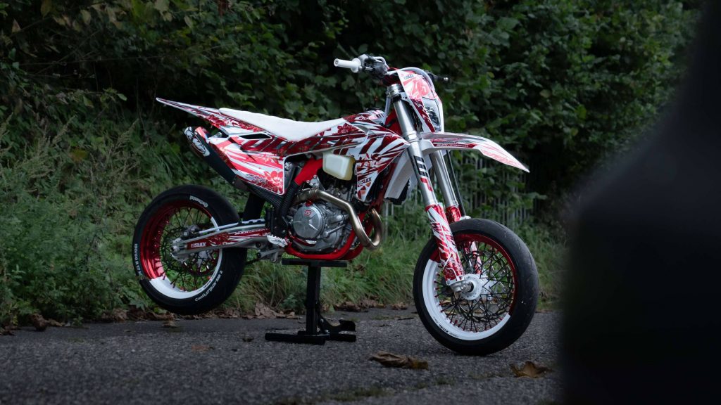 gasgas 450 supermoto motorcycle shooting xentra films 06