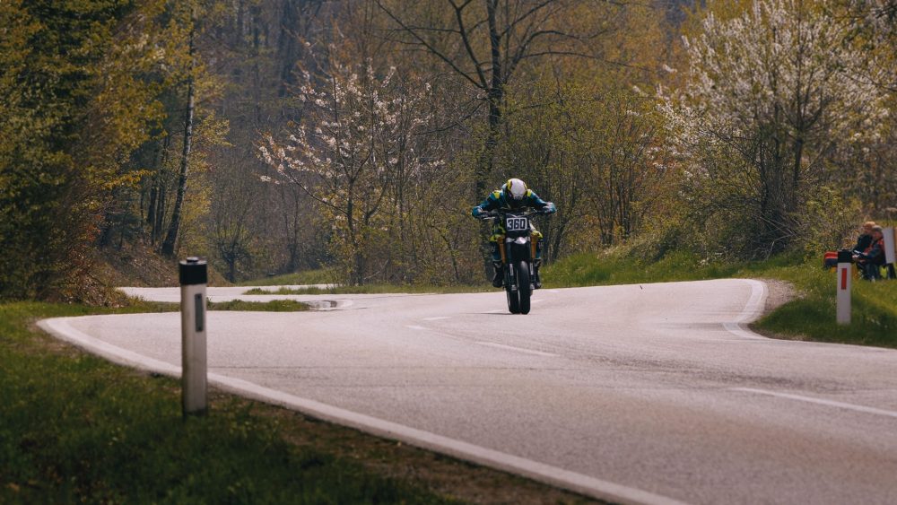 Landshaag Bergrennen 2026 | Oberösterreich Supermoto auf der Strecke im Waldstück zwischen Landshaag und St. Martin