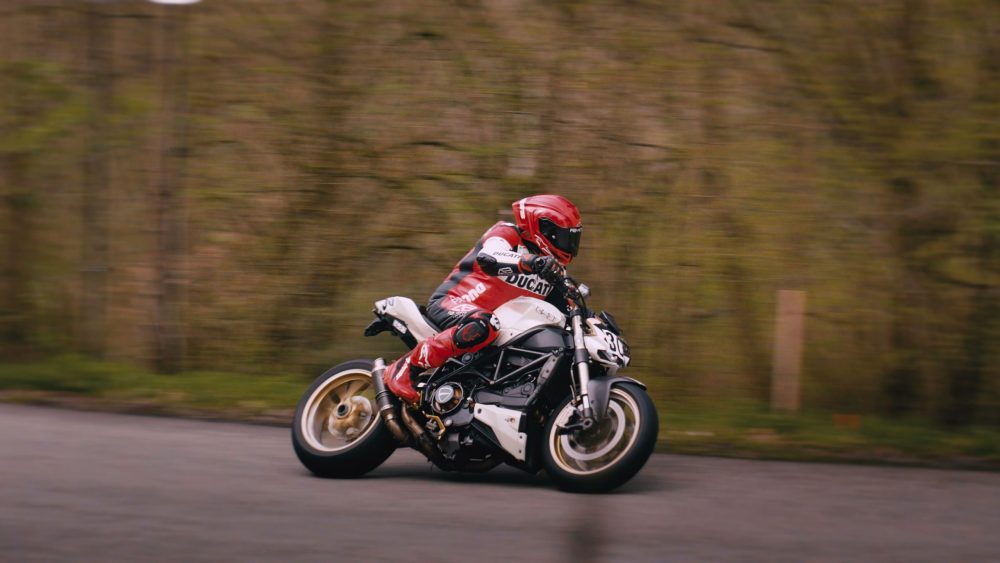 Landshaag Bergrennen 2026 | Oberösterreich Ducati Streetfighter V4 im Mitzieher auf der Strecke beim Landshaag Bergrennen 2026