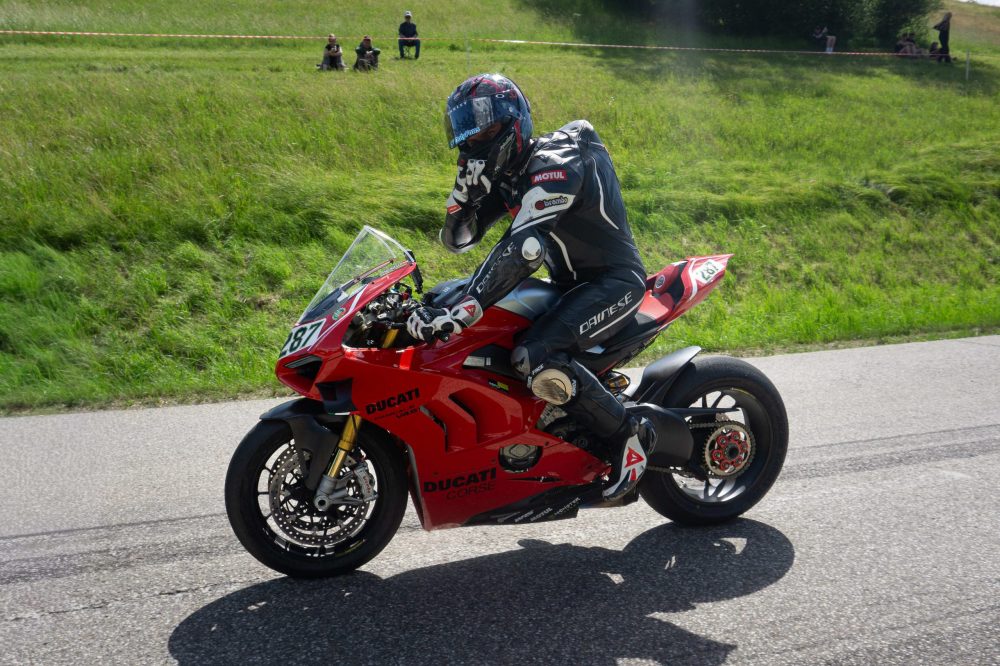 Bergrennen Julbach 2026 | Julbach, Oberösterreich Michael Wuritsch auf seiner Ducati Panigale V4 S beim Bergrennen Julbach 2026